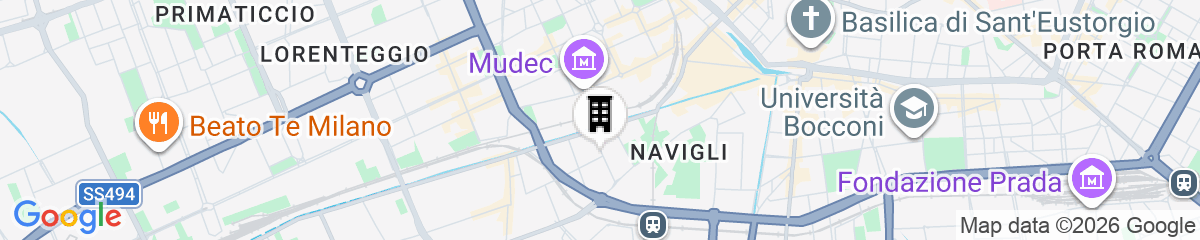 Map for Italianway   - Villoresi