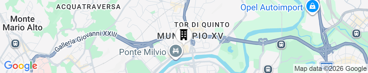 Map for Ponte Milvio Luxury House