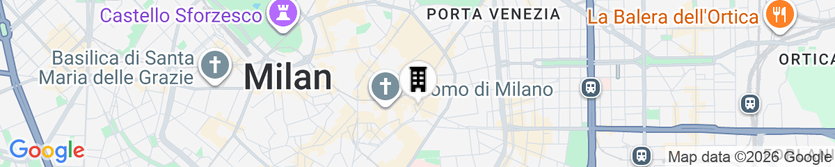 Map for Luca Stay Duomo Versace