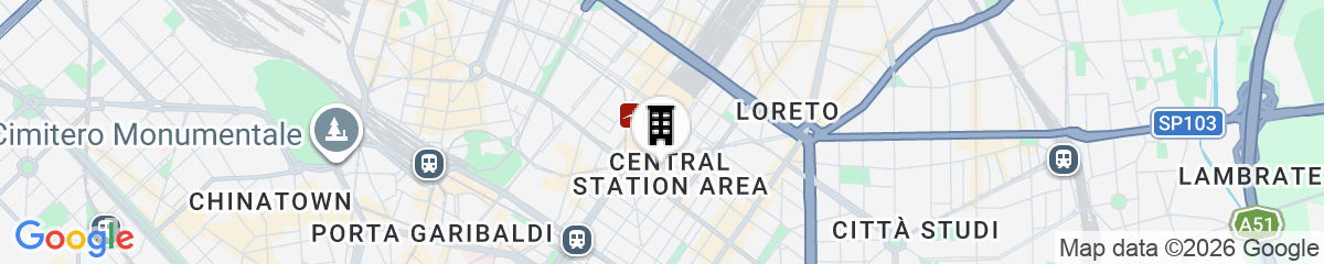Map for Ostello Bello Milano Centrale