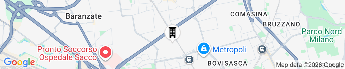 Map for CX Milan NoM
