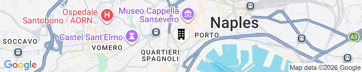 Map for La Nova Bed and Museum