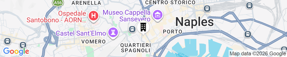 Map for Caravita Rooms