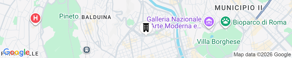 Map for Amica Rome Guest House