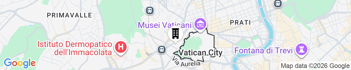Map for Relais Clivo Vaticano