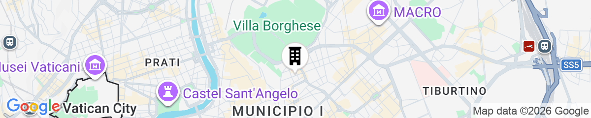 Map for Sleep in Rome Ludovisi