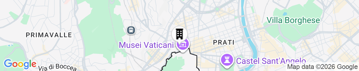 Map for Vaticana Ottaviani