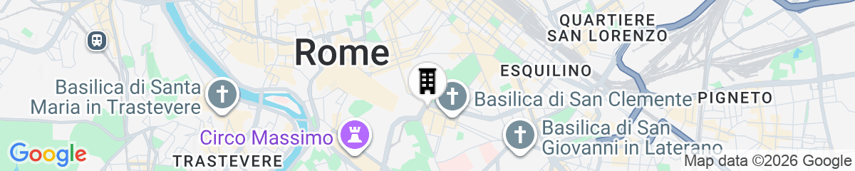 Map for Colosseo Rooms Imperial Rome