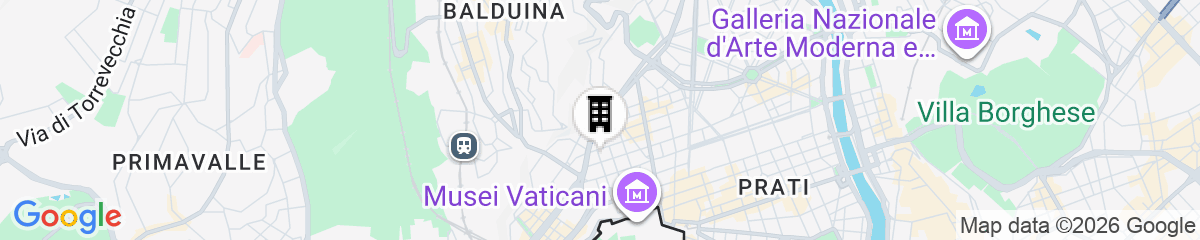 Map for 5vaticanrooms