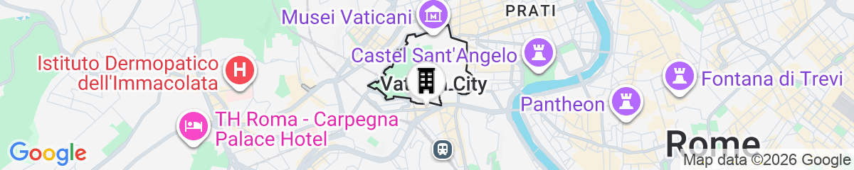 Map for Impero Vaticano San Pietro