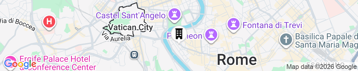 Map for Navona Nice Room