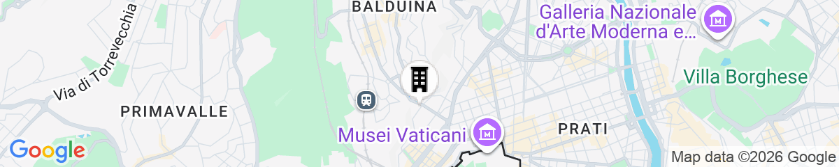 Map for Rome Sweet Home Vatican