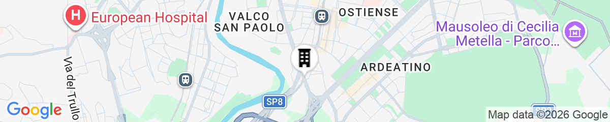 Map for Giornate Romane