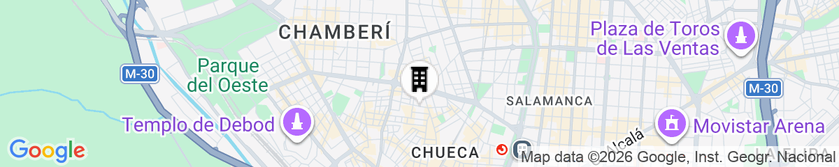 Map for Líbere Madrid Malasaña