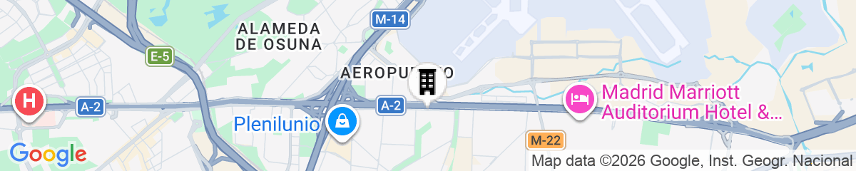 Map for Hotel Nuevo Boston
