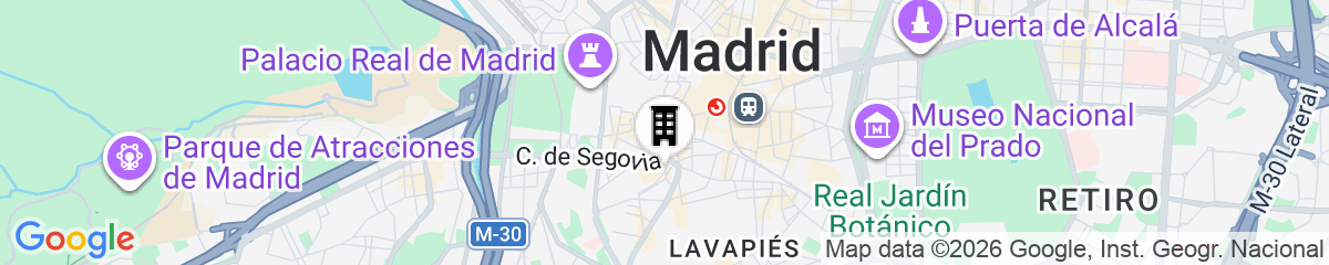 Map for Posada del Dragón Boutique Hotel