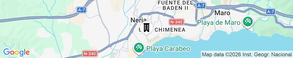 Map for Boutique Rooms Playa Burriana