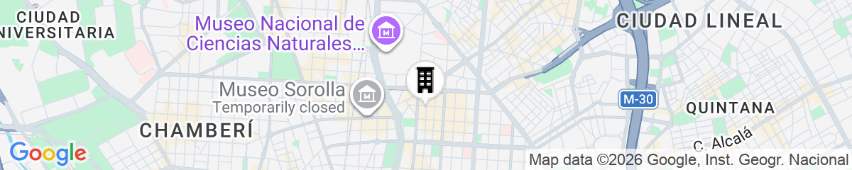 Map for Residencia Universitaria Resa Claudio Coello - Campus Accomodation