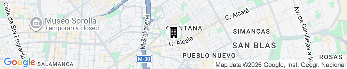 Map for Hostal Golden Alcalá