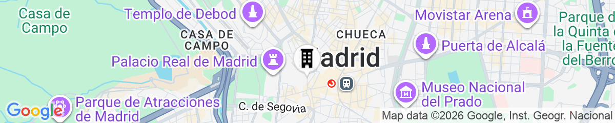 Map for Hostal Las Fuentes - Adults Only