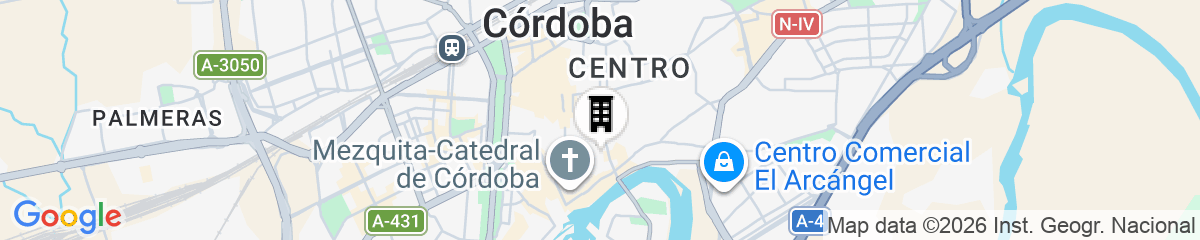 Map for apartamentos plazuela arco el portillo