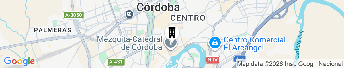 Map for Balcón de Córdoba Hotel