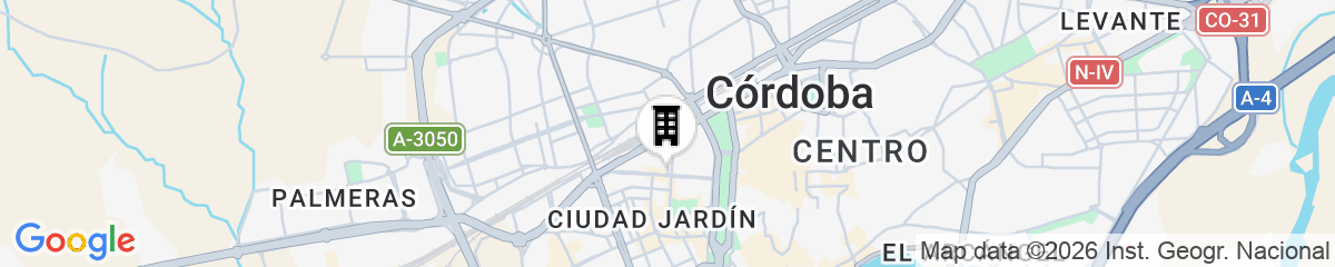 Map for Hotel Mezquita Center
