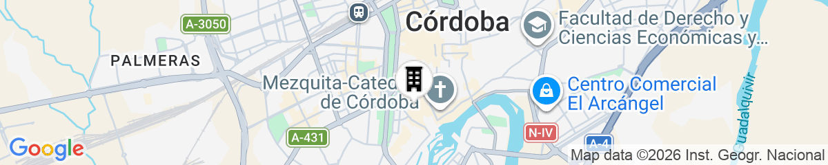 Map for NH Collection Palacio de Córdoba