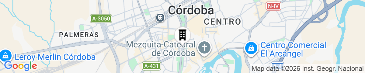 Map for Eurostars Palace Hotel