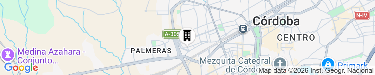 Map for Sercotel Cordoba Delicias