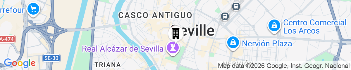 Map for Hotel Murillo