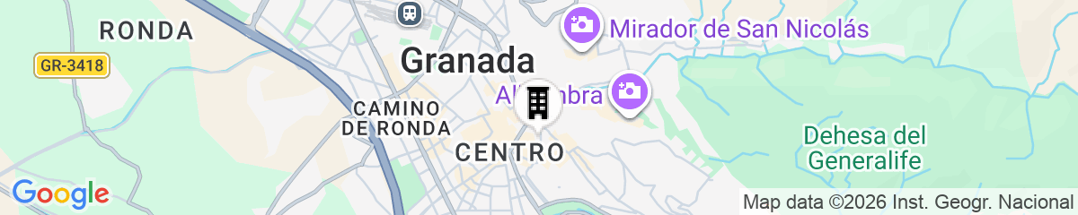 Map for Hotel Boutique Escudo del Carmen