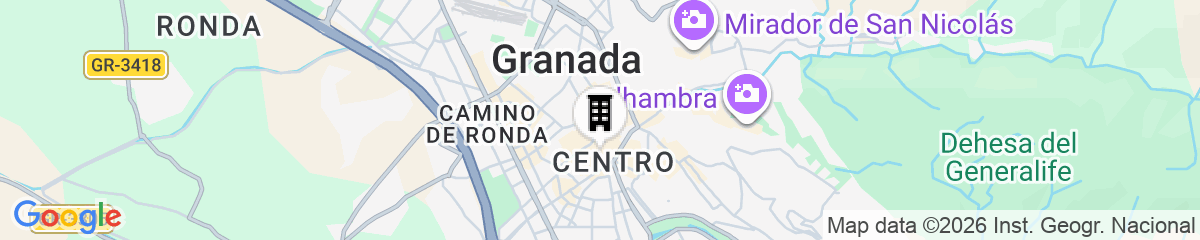 Map for Honest Hotel Granada