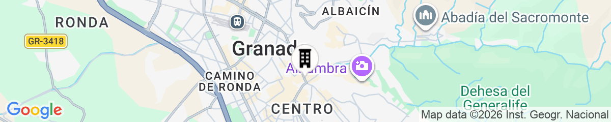 Map for U-Sense Granada Gran Vía
