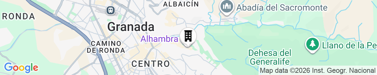 Map for Parador de Granada 