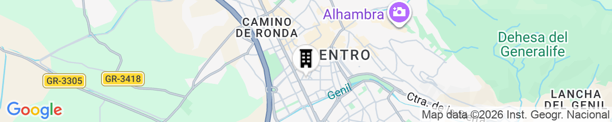 Map for Occidental Granada