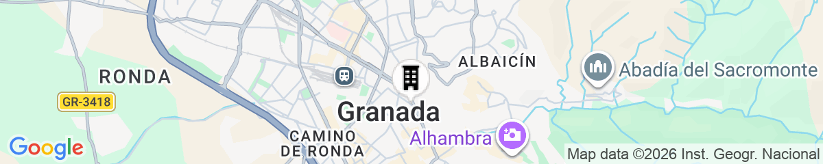 Map for Hotel Granada Centro