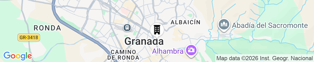 Map for Hotel Cedrán