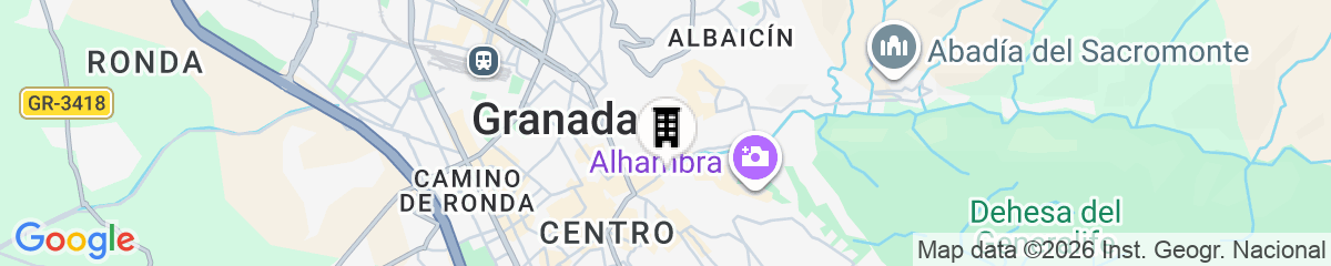 Map for BIBO SUITES REAL CHANCILLERIA