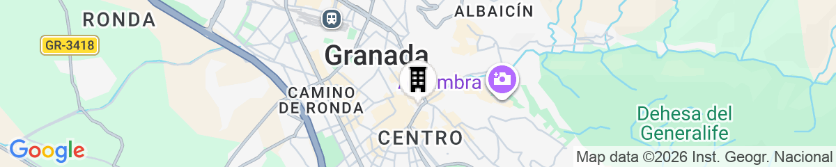 Map for Limehome Granada Calle Lopez Rubio
