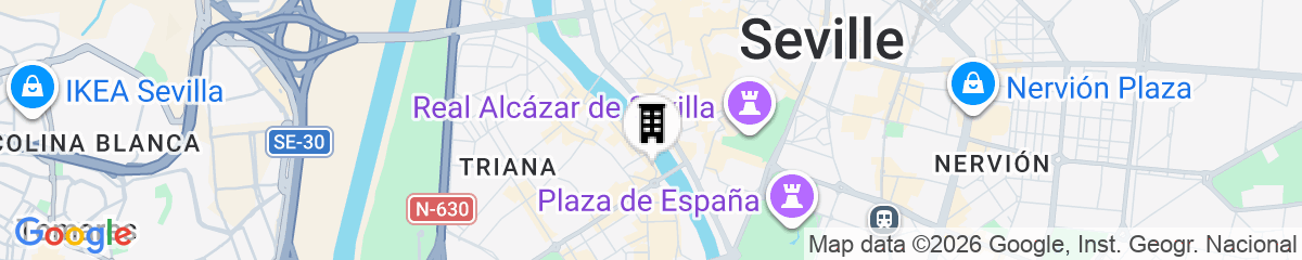 Map for Casa de Triana Luxury Suites by Casa del Poeta