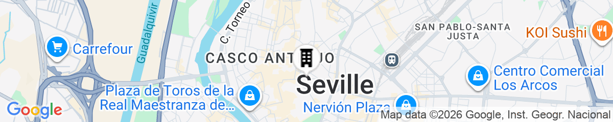 Map for Aguilas5 SevillaSuites