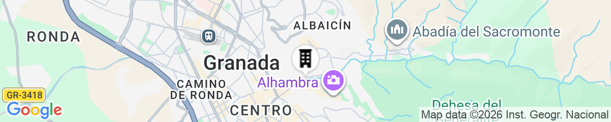 Map for BIBO SUITES ORO DEL DARRO