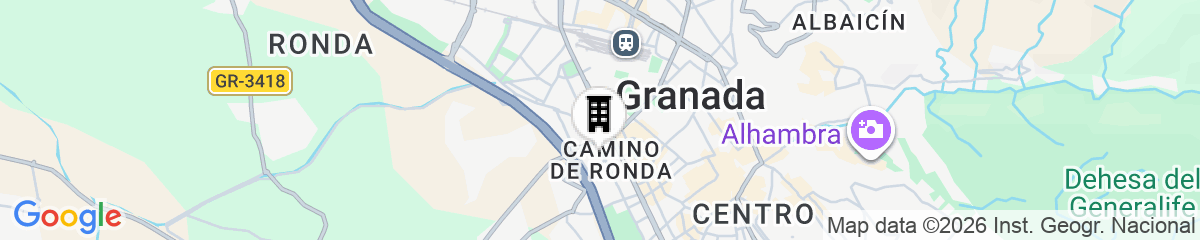 Map for Apartamentos Luna Suites Granada