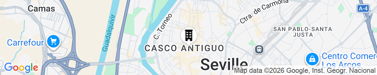 Map for Aquitania Home Suites