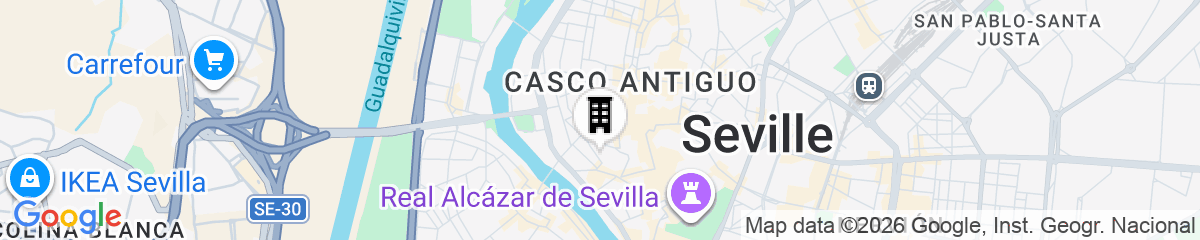 Map for Hotel Vincci Molviedro Suites Apartments