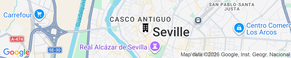 Map for Puerta Catedral Holiday Suites