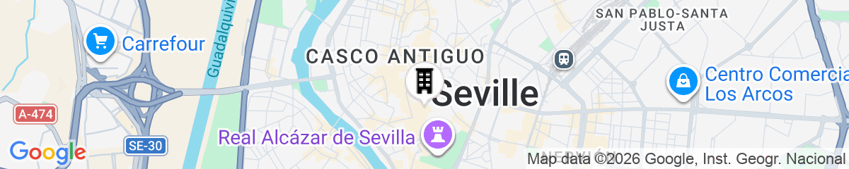 Map for Suites Murillo Catedral
