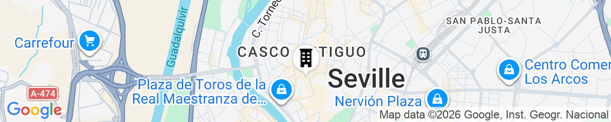Map for Limehome Sevilla Calle Granada