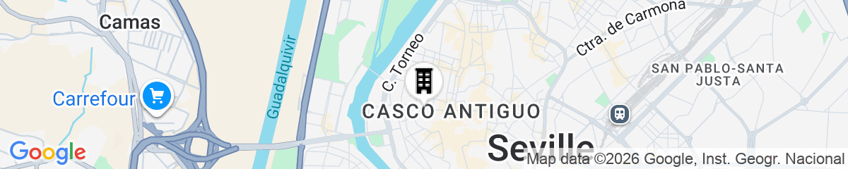 Map for Numa Seville Solea